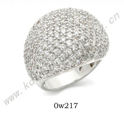 【925銀 批發(fā)熱銷(xiāo) 支持訂做 鍍白金 蝴蝶密鑲鋯石戒指】?jī)r(jià)格,廠家,圖片,戒指,東莞市麻涌尚東五金制品廠-