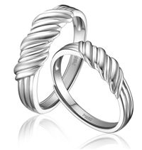 意大隆鉑金情侶對戒廣受熱捧