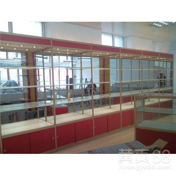 【鈦合金展示柜、珠寶首飾展示柜母嬰店組合貨架工廠直銷批發零售】-